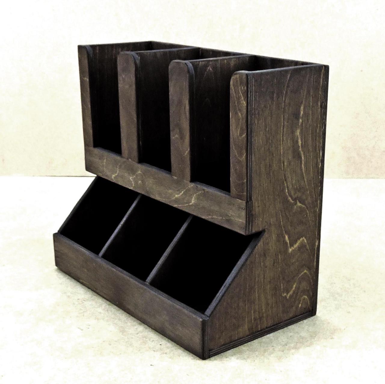 Органайзер кавовий з дерева Тайн Мокко (ЧАЙ-000510)