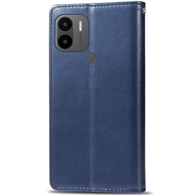 Шкіряний чохол книжка GETMAN Gallant (PU) для Xiaomi Redmi A1+ / Poco C50 / A2+ Штучна шкіра, Слот для візитки, Синій - фото 4 Шкіряний чохол книжка GETMAN Gallant (PU) для Xiaomi Redmi A1+ / Poco C50 / A2+ Штучна шкіра, Слот для візитки, Синій - фото 4