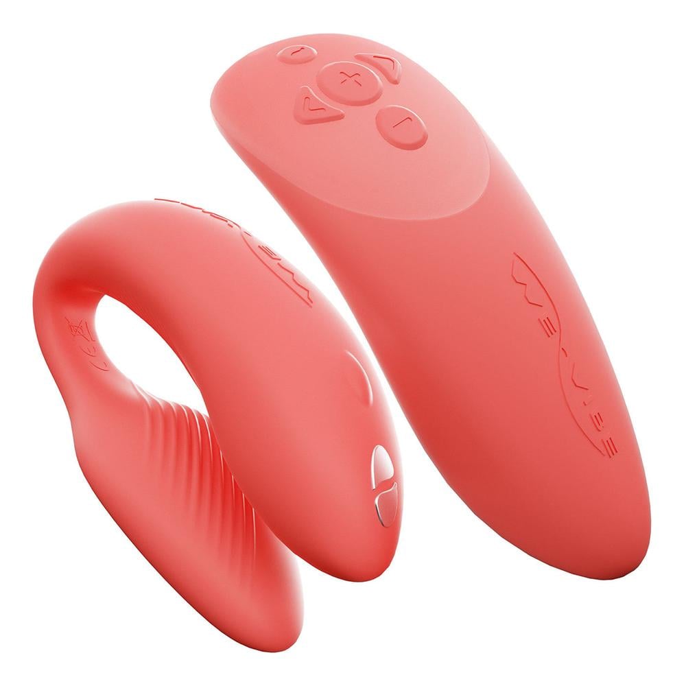 Вибратор для двоих We-Vibe Chorus 7,8 см Коралловый (41645)