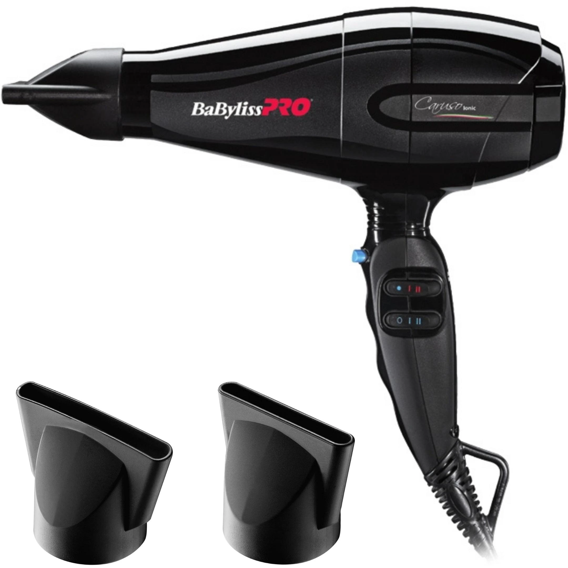 Фен для волос BaByliss PRO BAB6510IRE Caruso Ionic 2400 Вт Черный (PH00722)
