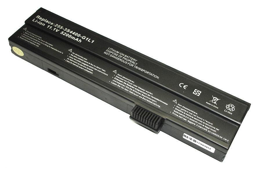 Акумуляторна батарея для ноутбука Packard Bell 255-3S4400-G1L1 Easy Note D5 10,8V 5200 mAh (col79010986)