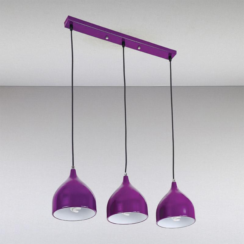 Люстра подвесная Light House LS-10814-3 Фиолетовый (7999)