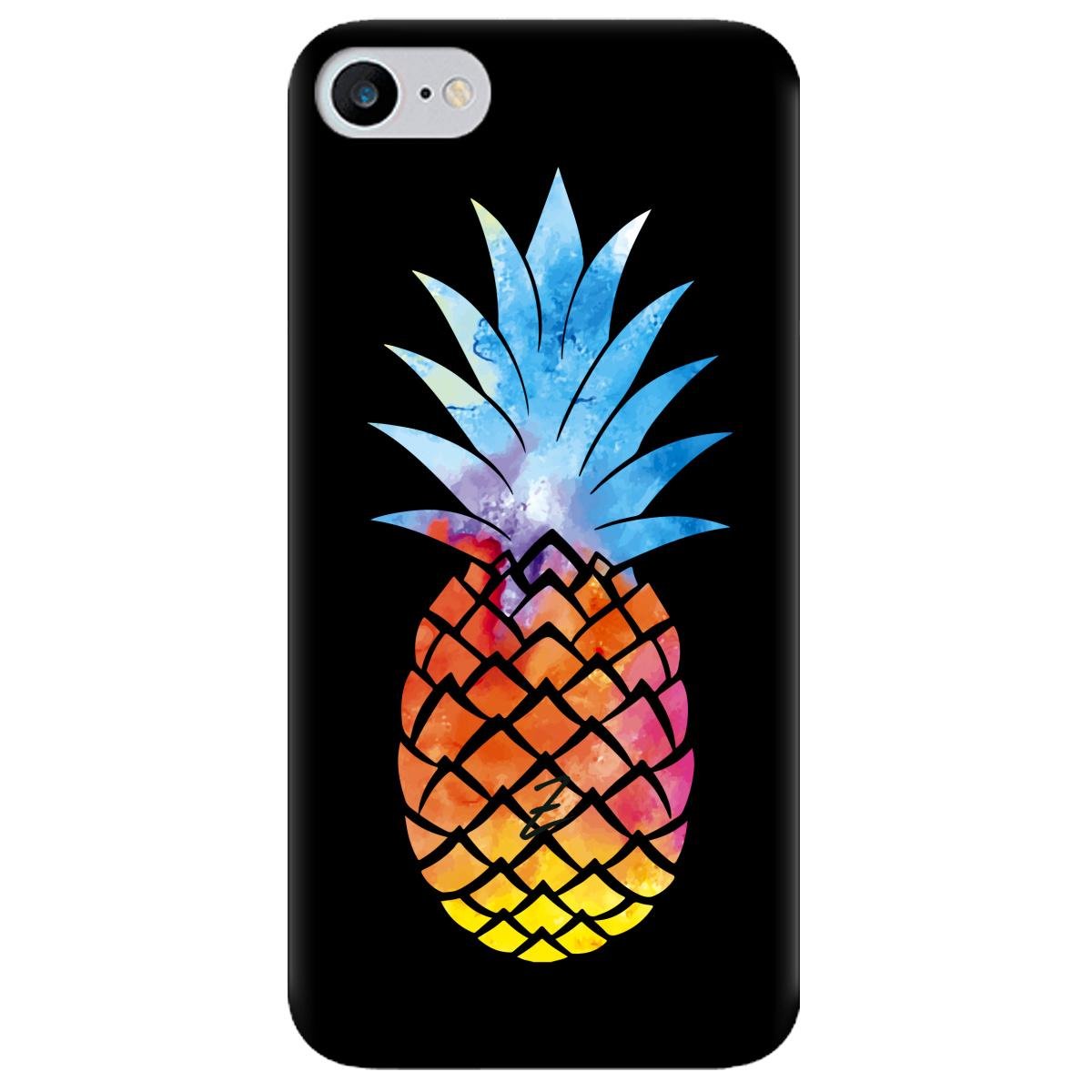 Силиконовый чехол Zorrov для Apple iPhone SE 2020 - Ananas (14090040089087425)