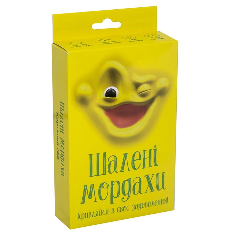 Настольная игра Strateg Безумные мордашки 2-6 игроков от 5 лет (SR-113-N-698) Настольная игра Strateg Безумные мордашки 2-6 игроков от 5 лет (SR-113-N-698)