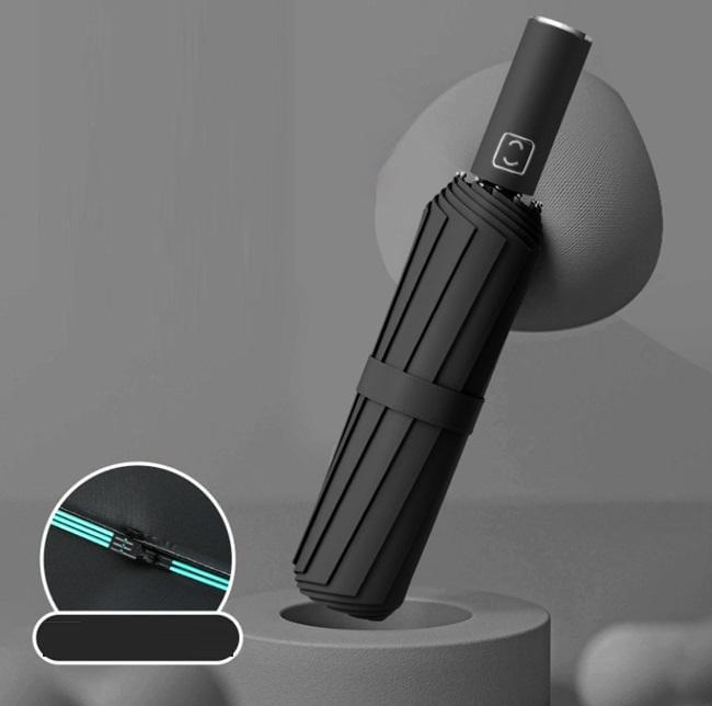 Парасолька складна 18644 105 см Чорний (5011879)