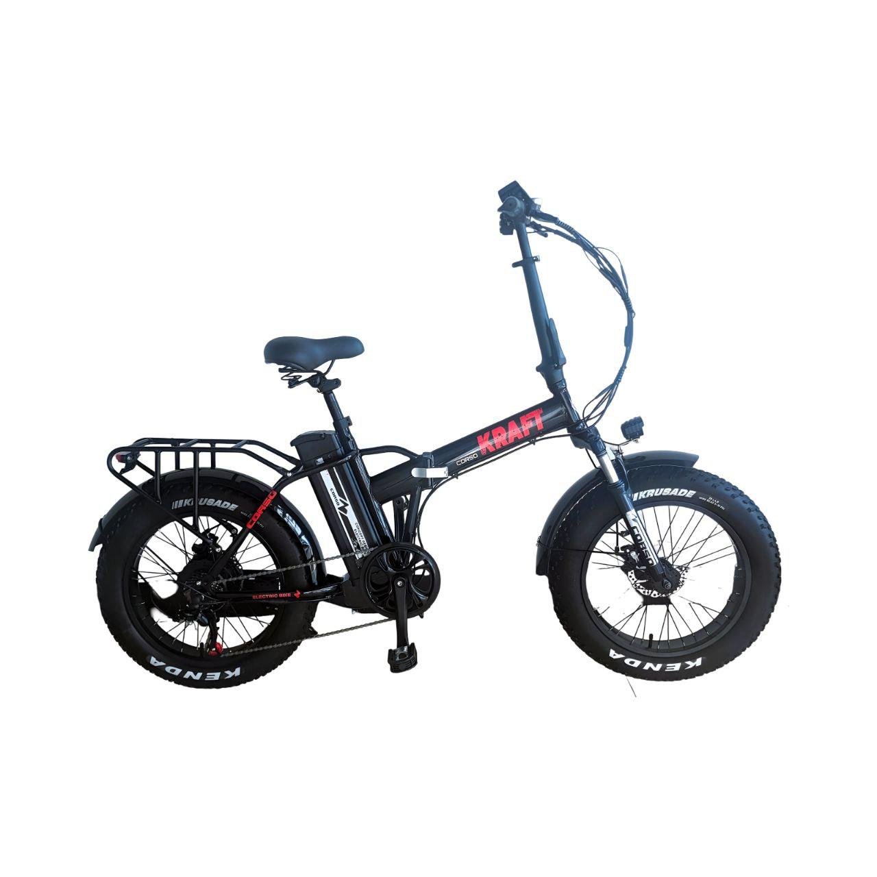 Електровелосипед Corso Kraft 20" KR-60777 500W 48V 15Ah літієвий акумулятор складне кермо (27231766)