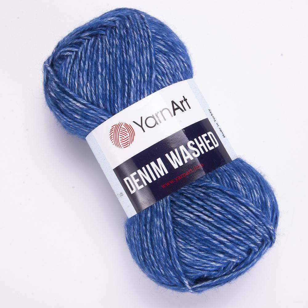 Пряжа YarnArt Denim Washed 922 синий джинс (3121) Пряжа YarnArt Denim Washed 922 синий джинс (3121)