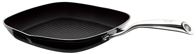 Сковорода-гриль Berlinger Haus Black Royal 28х28 см титанове антипригарне покриття