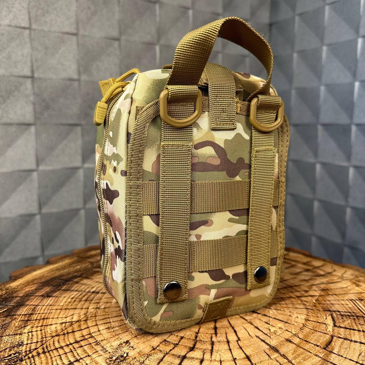 Подсумок для аптечки быстрого сброса стандарт НАТО Мультикам - фото 3 Подсумок для аптечки быстрого сброса стандарт НАТО Мультикам - фото 3