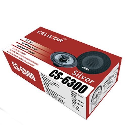 Динаміки трисмугові Celsior CS-6300 серія Silver 6,5” 16,5 см - фото 2