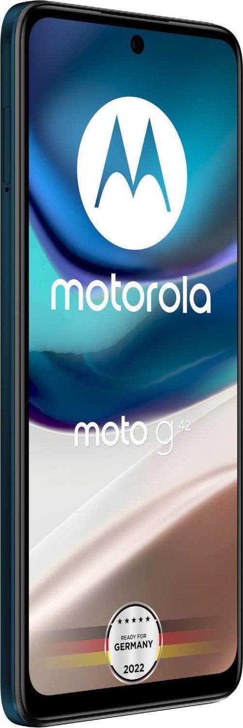 Смартфон Motorola Moto G42 4/128Gb PAU00008 Atlantic Green - фото 3