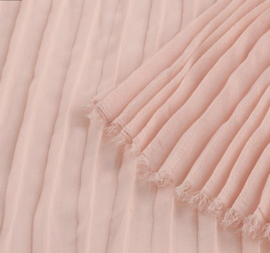 Ткань креп гофре в натянутом виде ширина 140 см Розовый (11416.007) - фото 1 Ткань креп гофре в натянутом виде ширина 140 см Розовый (11416.007) - фото 1