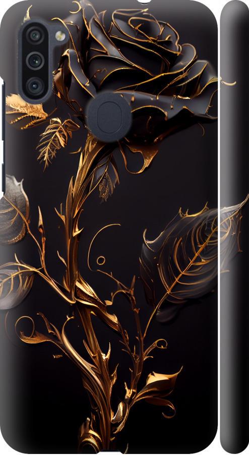 Чехол на Samsung Galaxy A11 A115F Роза 3 (5552m-2012-42517) Чехол на Samsung Galaxy A11 A115F Роза 3 (5552m-2012-42517)