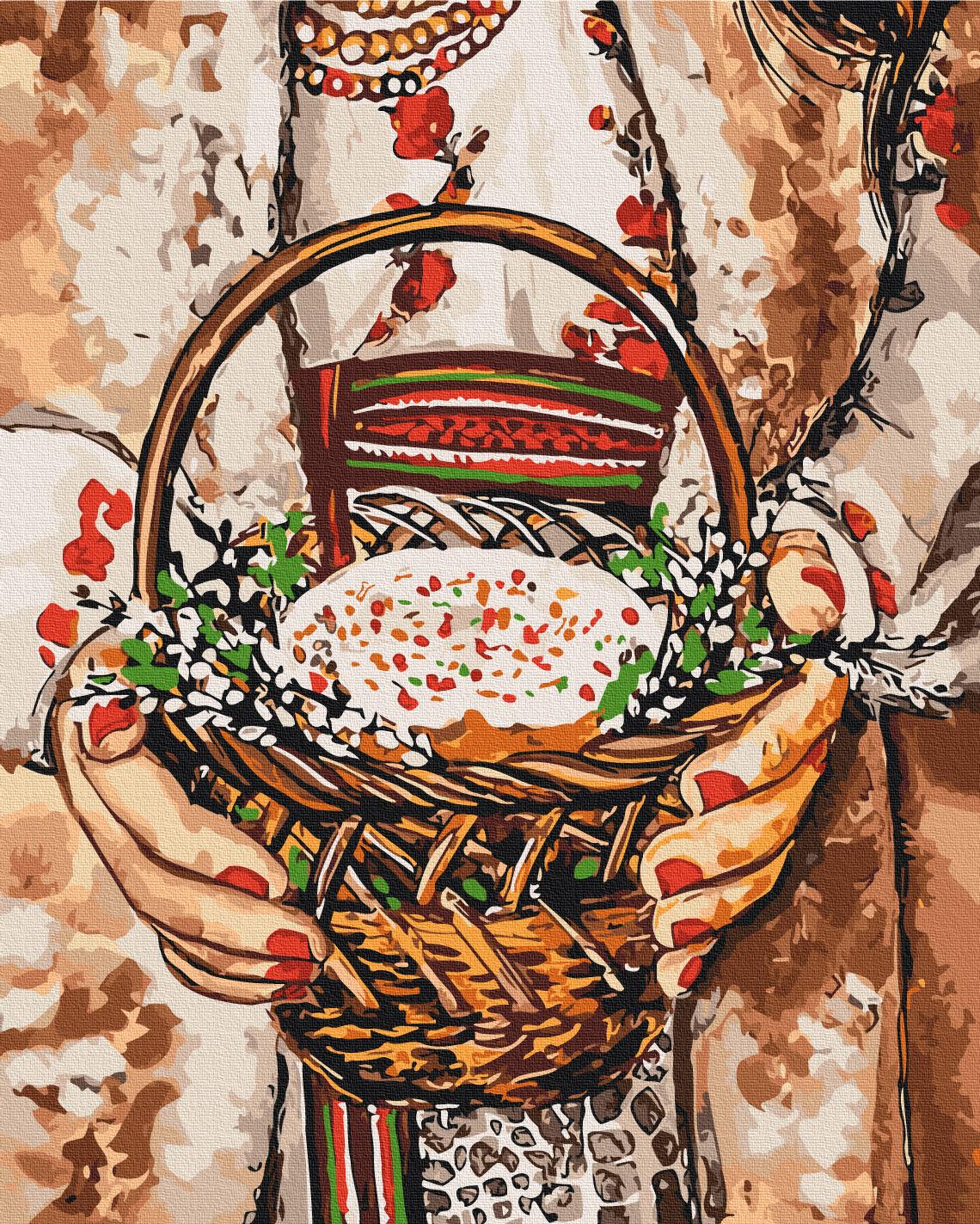Картина по номерам Brushme Семейные традиции 40x50 см (BS53949)