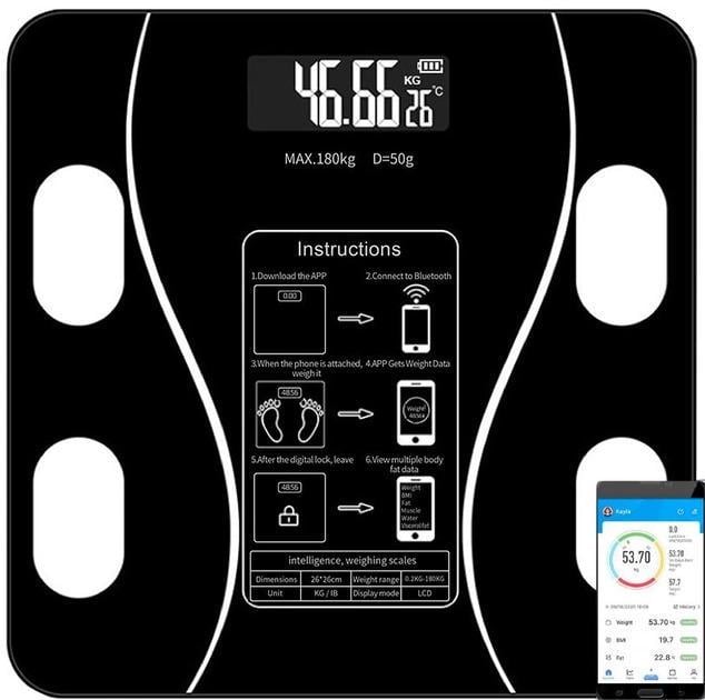 Весы Scale one Black (scl-001bl) - фото 4 Весы Scale one Black (scl-001bl) - фото 4