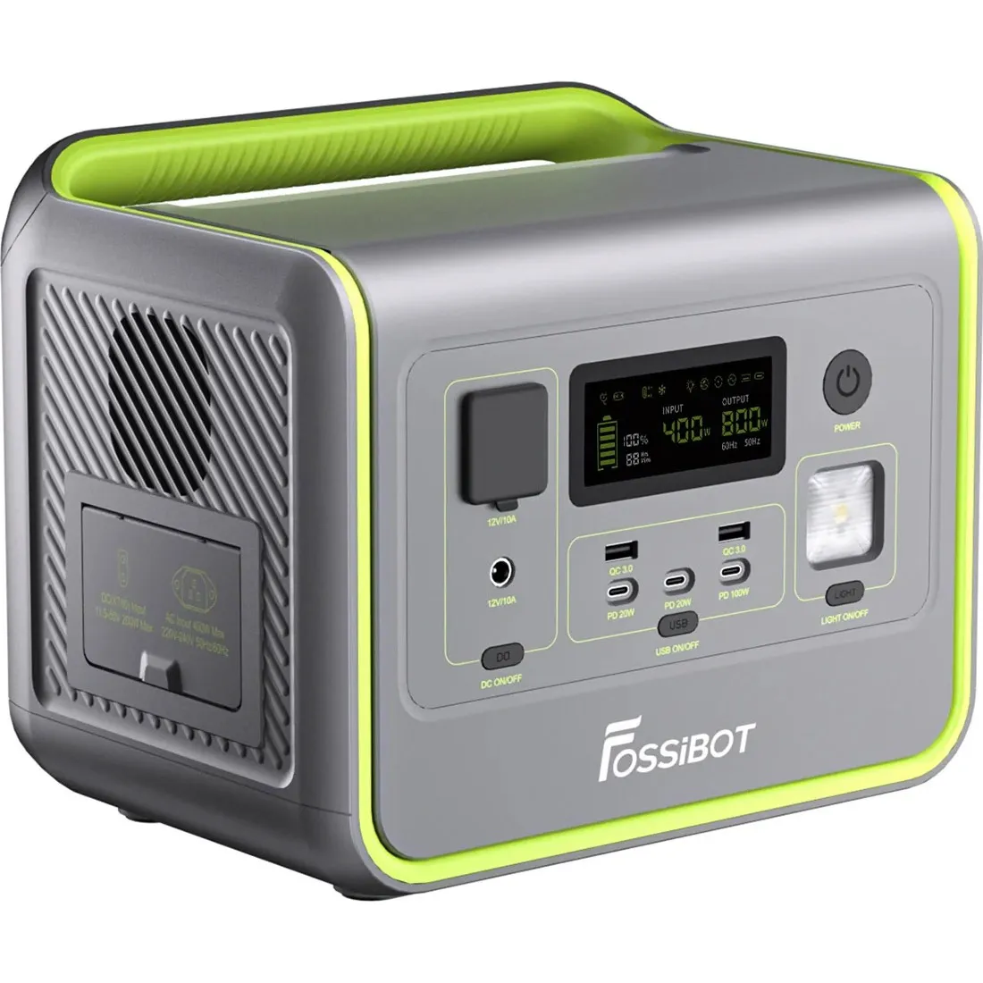 Зарядна станція Fossibot F800 Green (FSB-F800-gr) - фото 3