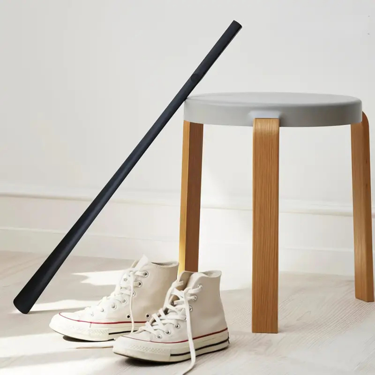 Лопатка для обуви PulerShoes длинная с магнитным держателем Черный (2015) - фото 4