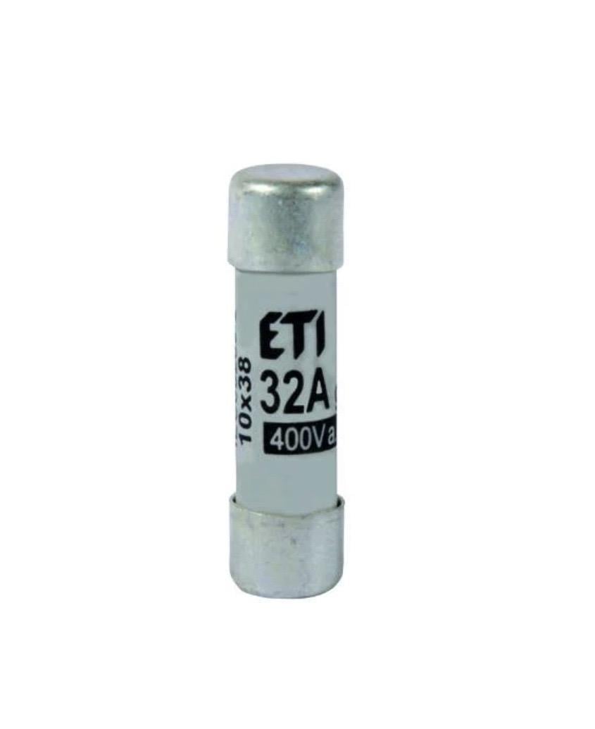 Запобіжник циліндричний плавкий ETI CH 32A gG 10x38 мм (2620015)