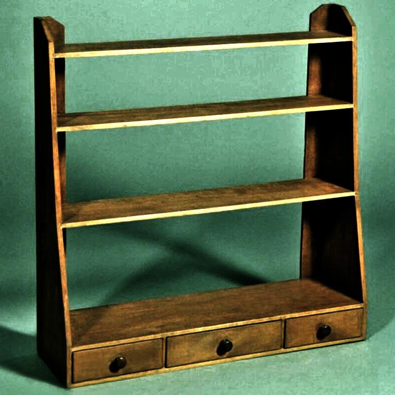 Полка для ванной из дерева Шесард Мускат (ВНП/013807)