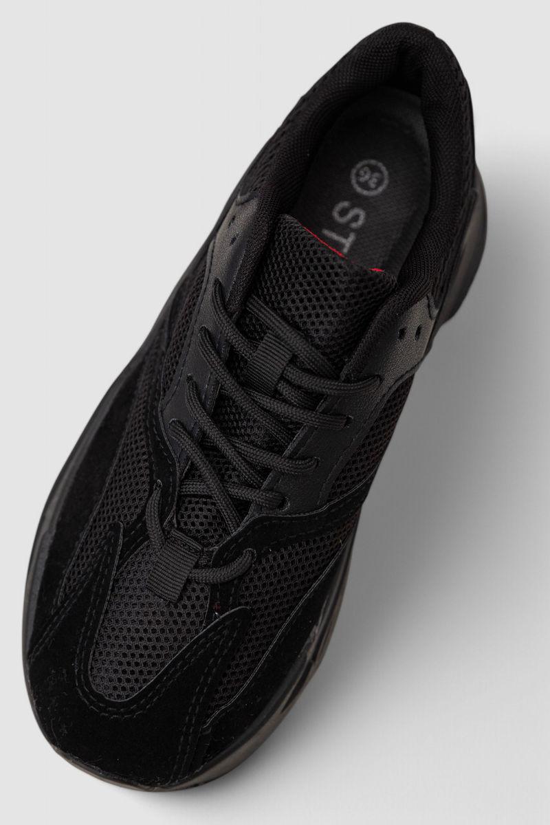 Кроссовки женские Stilli 248RC01 р. 40 Черно-красный (118489_839789) - фото 2