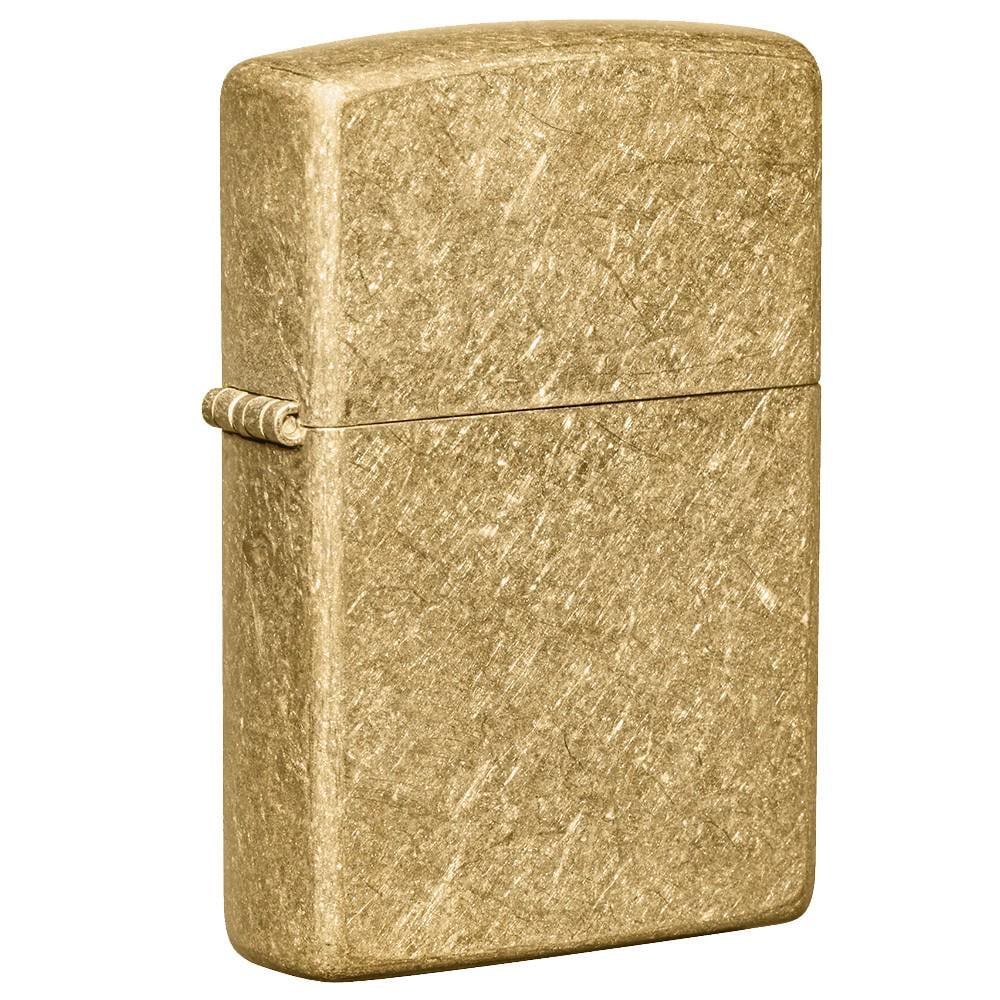 Зажигалка ZIPPO Regular Tumbled Brass (49477)