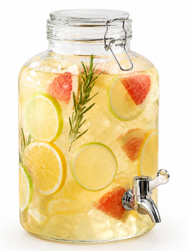 Лимонадник Fresh Drinks с доской для надписей 2 л (snt00002)