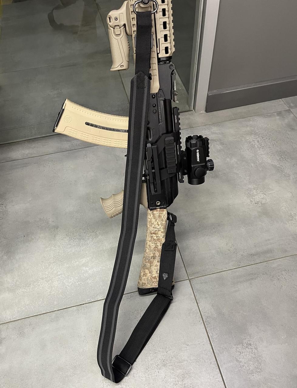 Ремень оружейный двухточечный Leapers Universal универсальный ремень для автомата и винтовок Черный (PVC-GB605) - фото 7 Ремень оружейный двухточечный Leapers Universal универсальный ремень для автомата и винтовок Черный (PVC-GB605) - фото 7