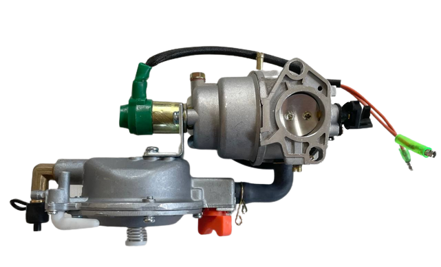 Карбюратор для генератора 188F 5-8кВт с газовым редуктором - фото 2 Карбюратор для генератора 188F 5-8кВт с газовым редуктором - фото 2