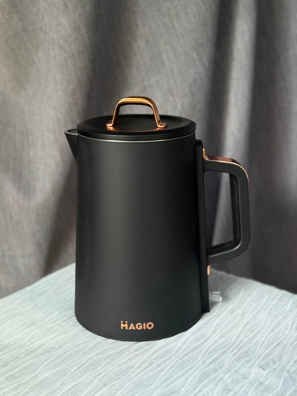 Електрочайник Magio MG-517 1500 Вт 1,5 л Чорний - фото 5 Електрочайник Magio MG-517 1500 Вт 1,5 л Чорний - фото 5