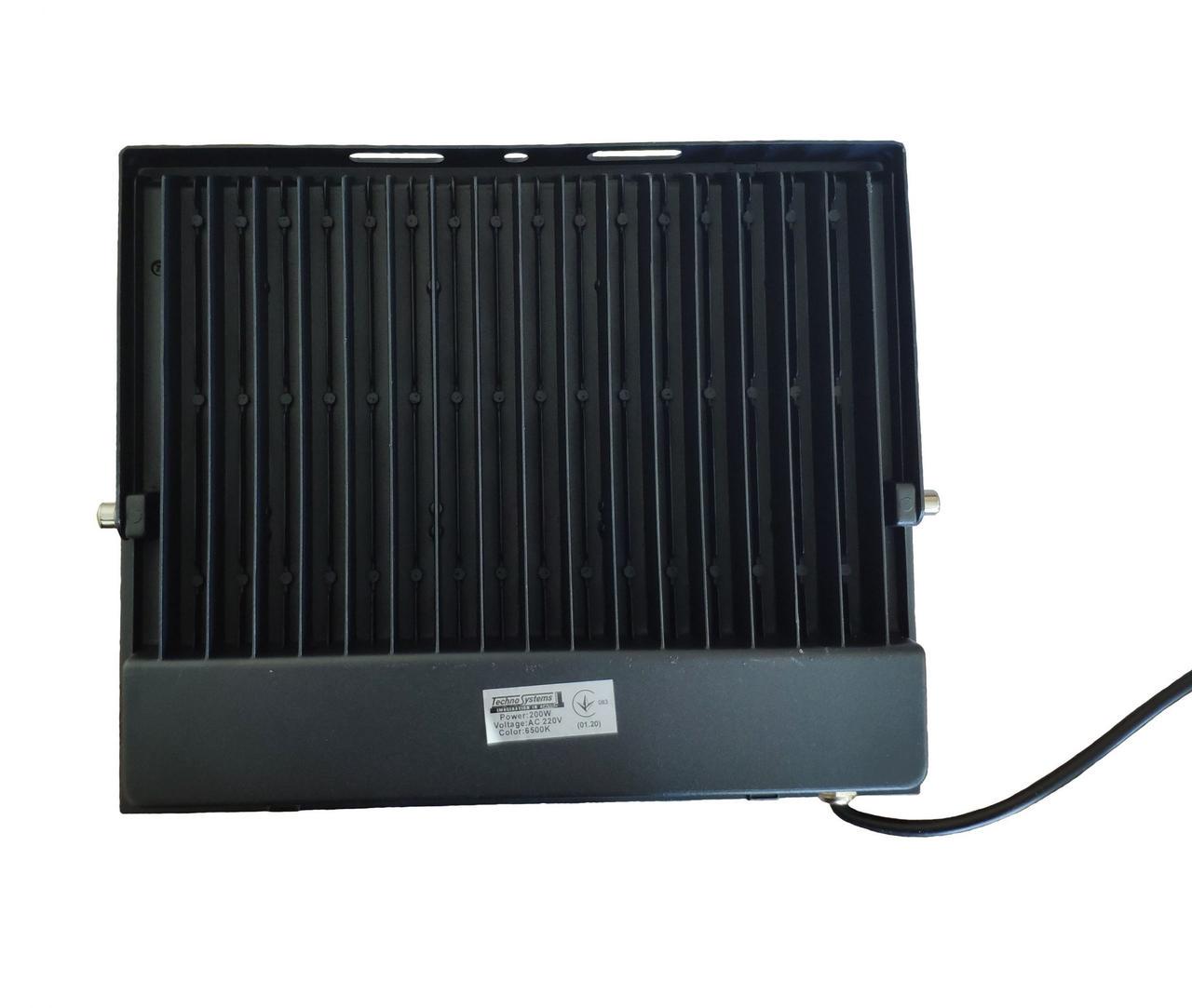 Прожектор светодиодный TechnoSystems Ultra Slim 200 Вт 180-260 В 18000 Лм 6500 K IP65 SMD - фото 4 Прожектор светодиодный TechnoSystems Ultra Slim 200 Вт 180-260 В 18000 Лм 6500 K IP65 SMD - фото 4