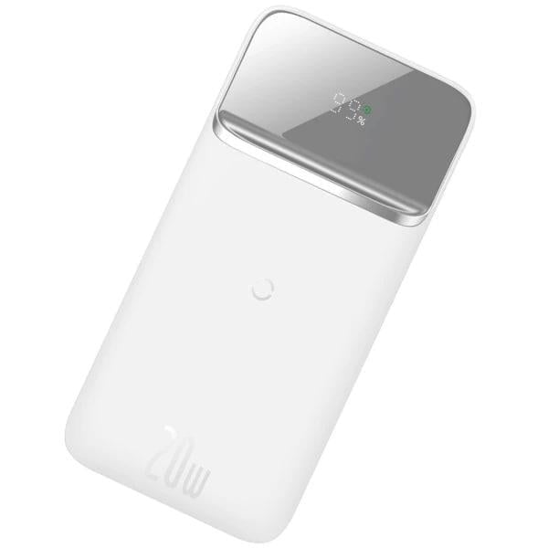 Повербанк Baseus Magnetic 10000 mAh 20 W 2в1 QC3.0+PD3.0 с беспроводной зарядкой Qi White (PPCX010202) Повербанк Baseus Magnetic 10000 mAh 20 W 2в1 QC3.0+PD3.0 с беспроводной зарядкой Qi White (PPCX010202)