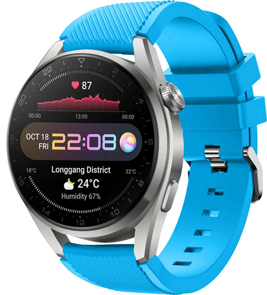Ремінець Cross для Huawei Watch 3 Pro (22мм) Light Blue (22530-0B)