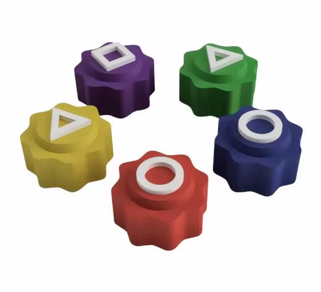 Настольная игра Гонги игра в кальмара Gonggi шарики - фото 3