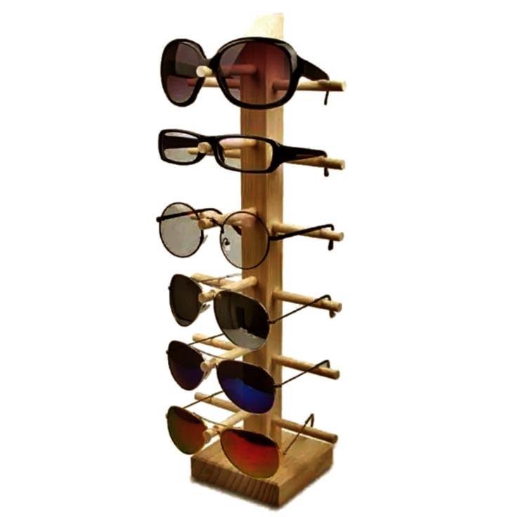 Органайзер для окулярів з дерева Батумі 6 Сієна (ОЧК-600205)