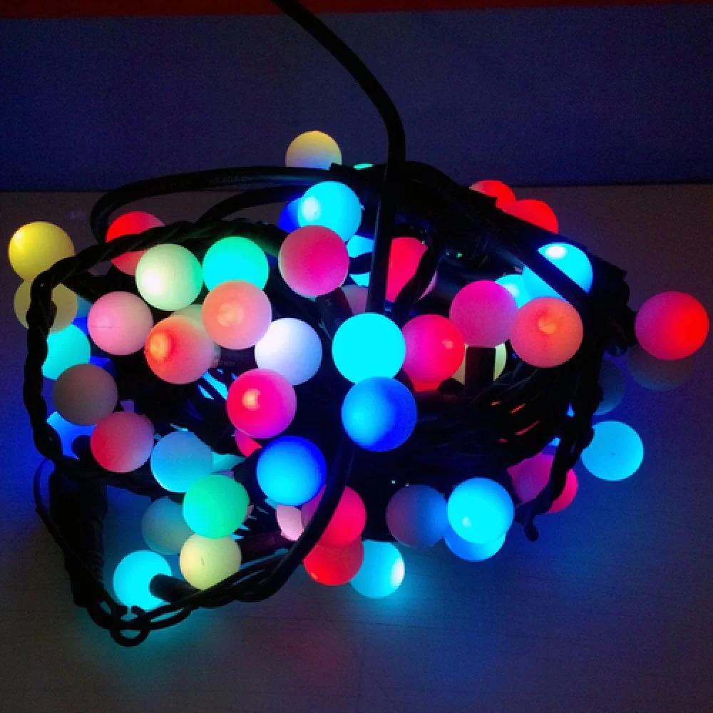 Гирлянда Шарики LED 40 Ø 18 мм RGB (1-99)
