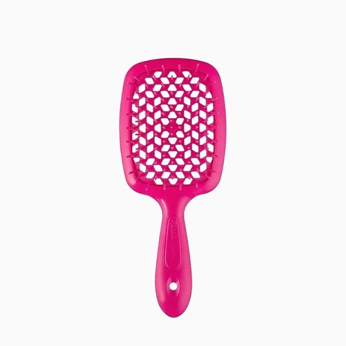 Щетка для волос JANEKE Superbrush Small Неоново-розовый Щетка для волос JANEKE Superbrush Small Неоново-розовый