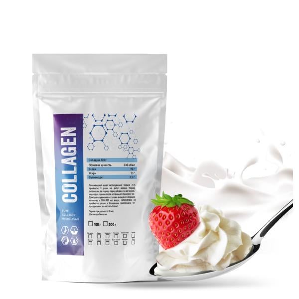 Коллаген гидролизованный в порошке Крем-сливки на 30 порций 300 г (21-125-kg-kv300)