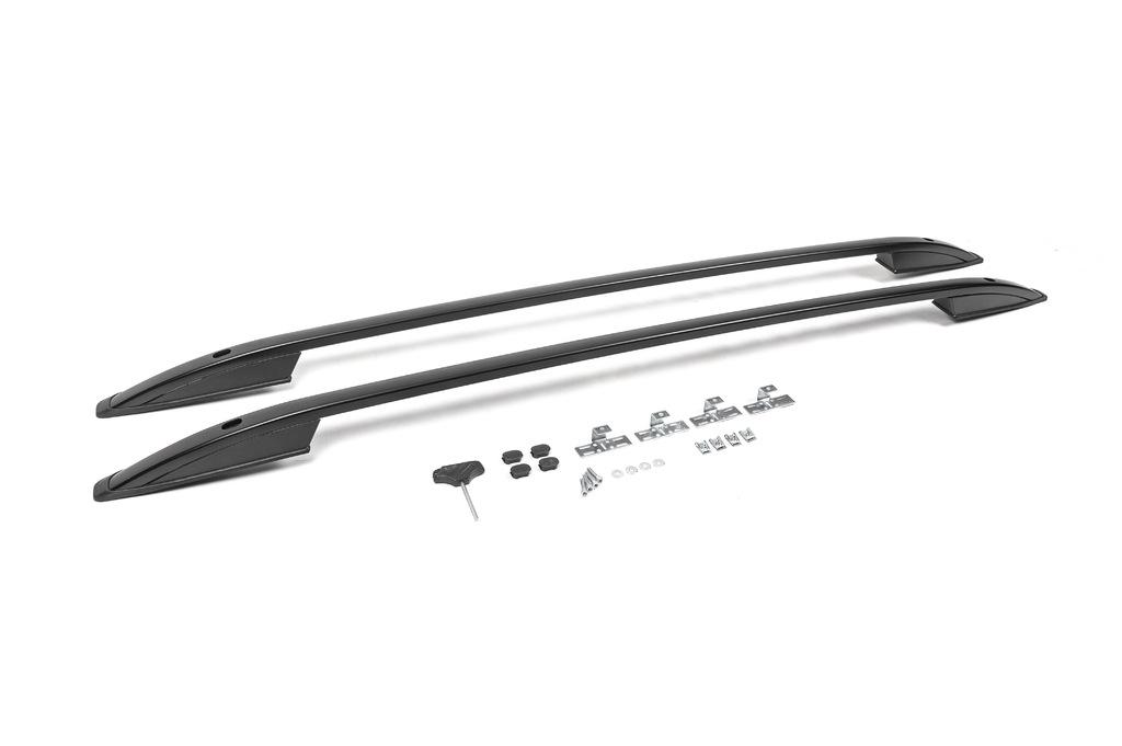 Рейлинги Skyport Black Erkul для Volkswagen Tiguan 2016-2023 гг. алюминий Черный