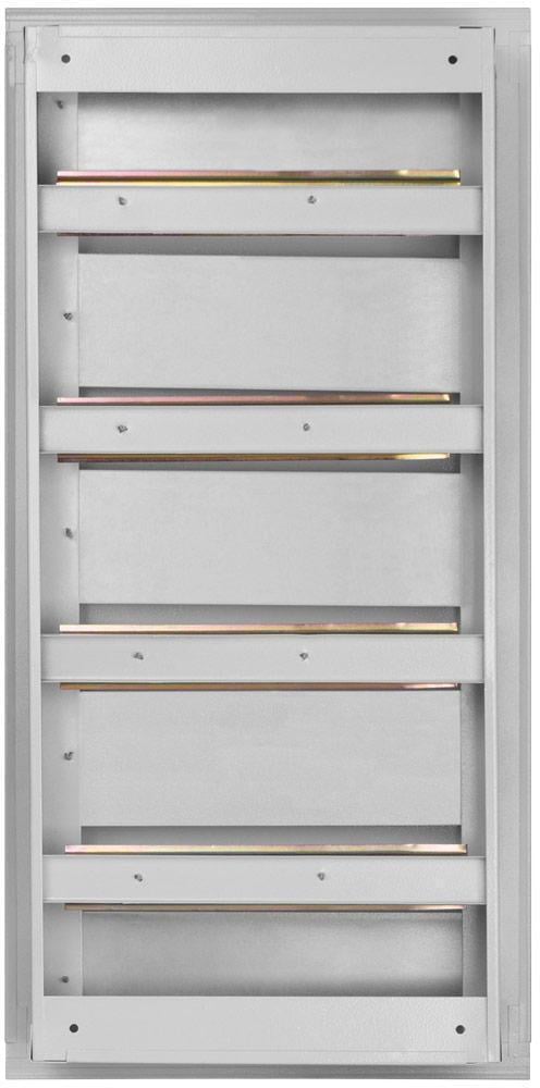 Щит розподільний E.NEXT e.mbox.stand.w.48.z 48 модулів IP30 вбудований із замком металевий 550х302х105 мм (s0100125) - фото 3