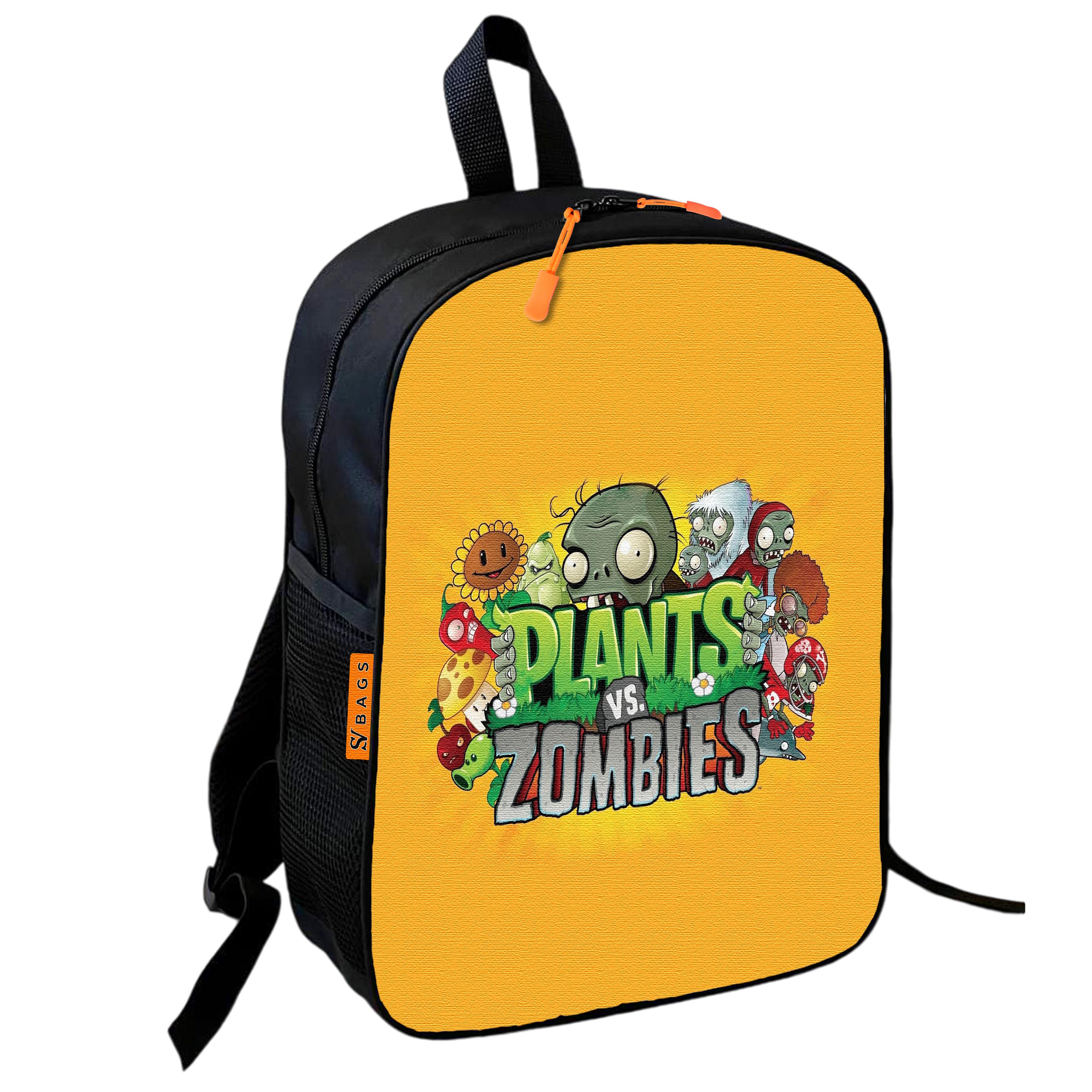 Школьный рюкзак детский Plants vs Zombies для мальчика 36х27 см (0623)