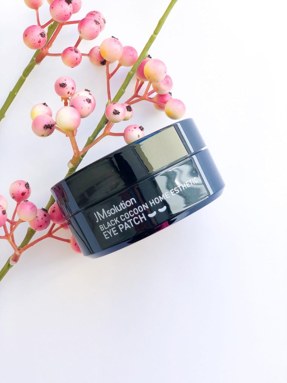 Патчи под глаза гидрогелевые с черным коконом JMsolution Black Cocoon Home Esthetic Eye Patch 60 шт. (2852247085)