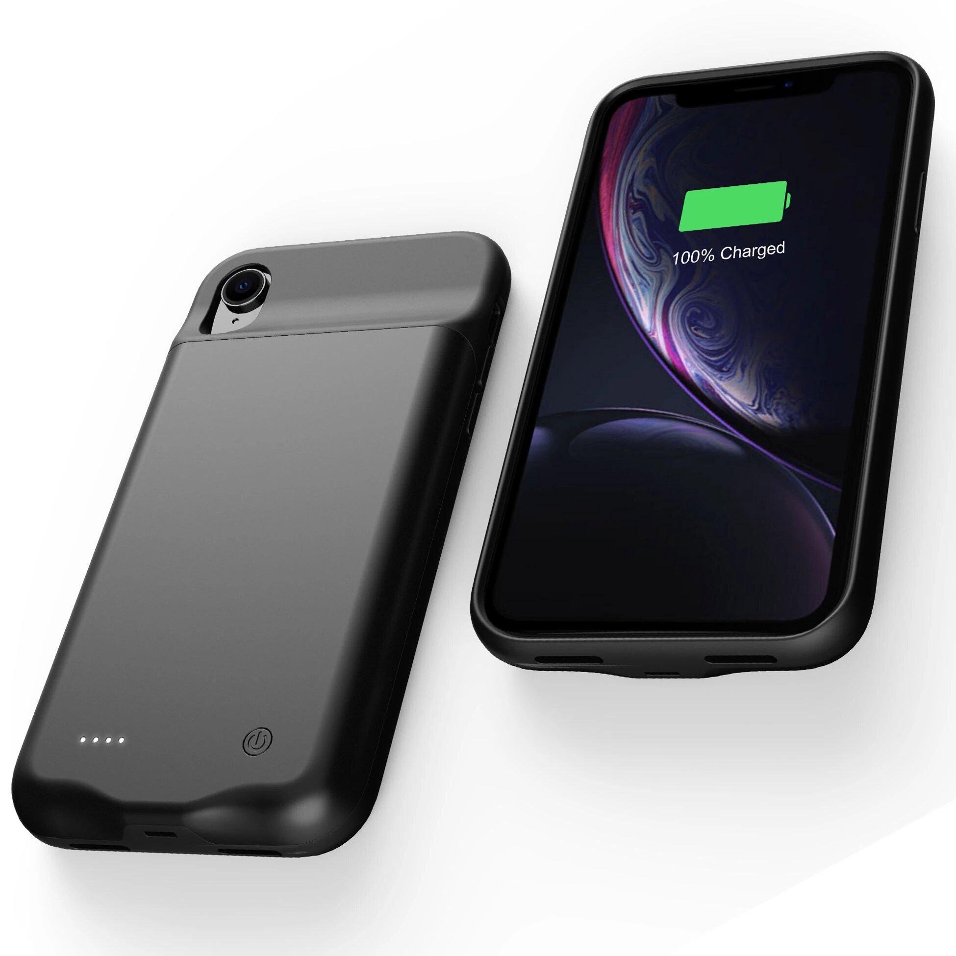 Чехол-аккумулятор iBattery для iPhone Xr 4000 mAh Black - фото 4