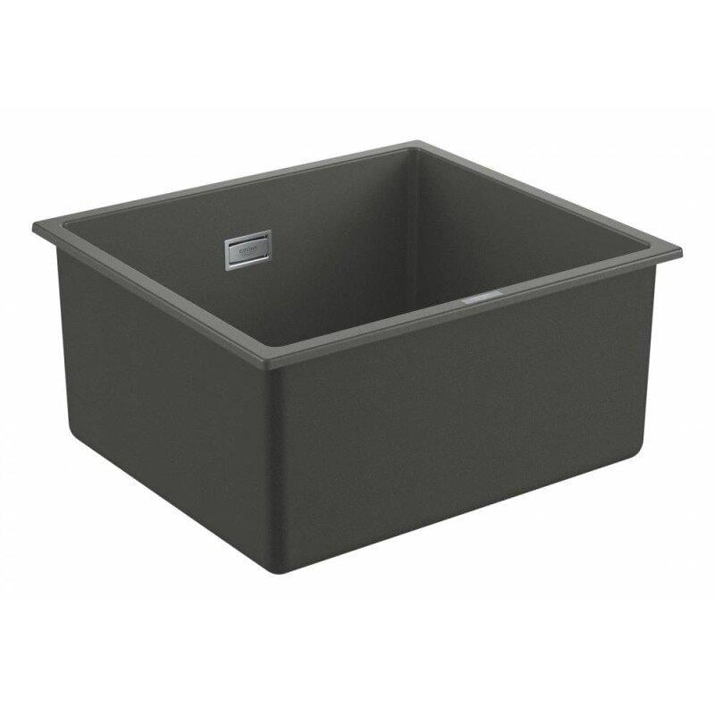 Мойка кухонная Grohe 31653AT0 гранитная прямоугольная 457x406 мм Черный (25977375)