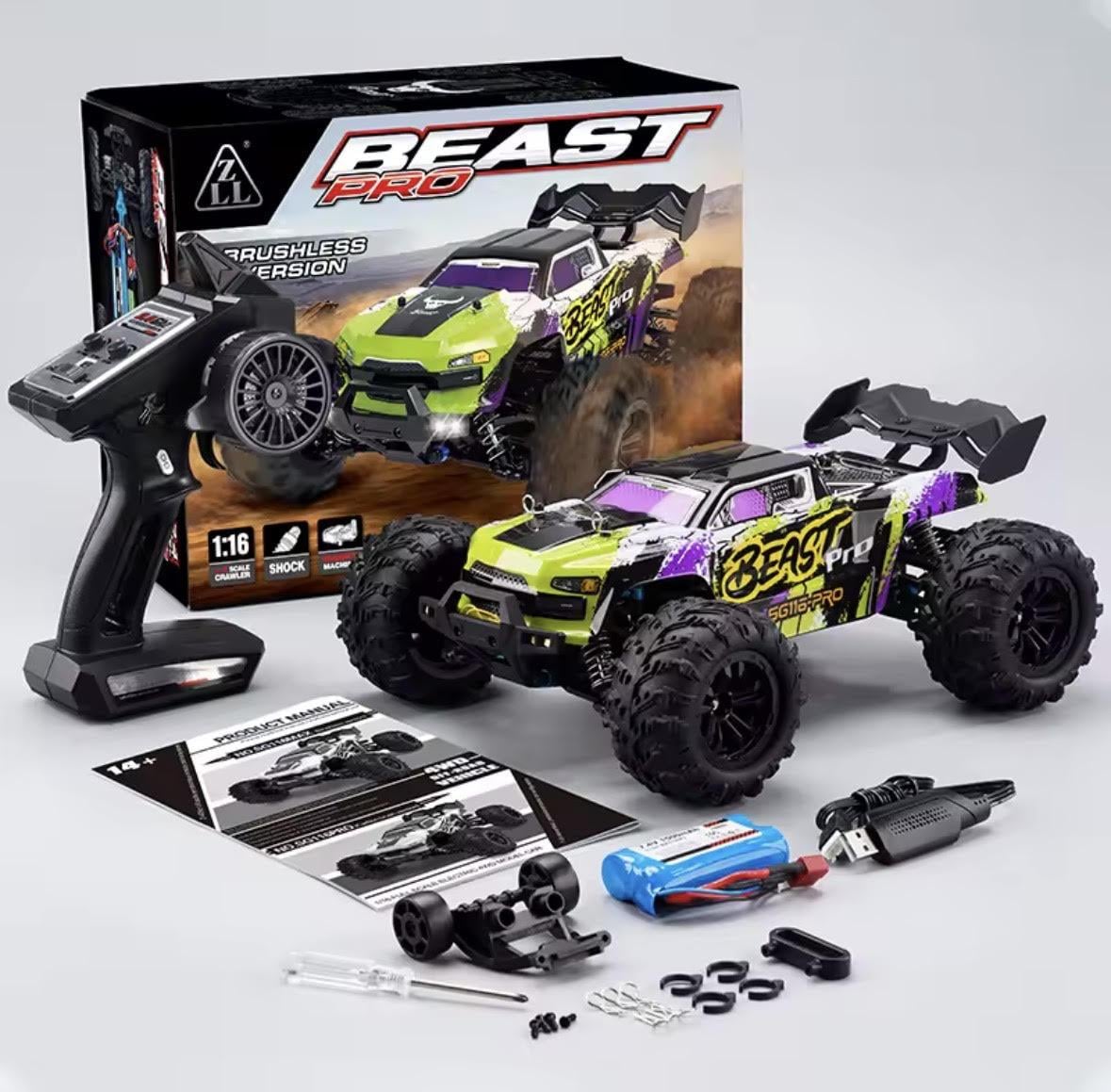 Радиоуправляемая машинка Beats SG116 PRO влагозащитная высокоскоростная (2763978043) Радиоуправляемая машинка Beats SG116 PRO влагозащитная высокоскоростная (2763978043)