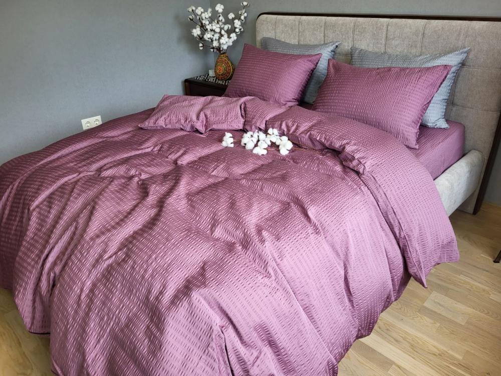 Комплект постельного белья Кис S2015 сатин Premium Gofre полуторный/наволочки 50х70/70х70 см (6504) - фото 2 Комплект постельного белья Кис S2015 сатин Premium Gofre полуторный/наволочки 50х70/70х70 см (6504) - фото 2