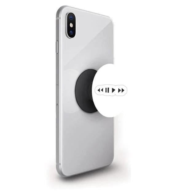 Попсокет для телефону PopSockets Плеєр Чорний (pop50)