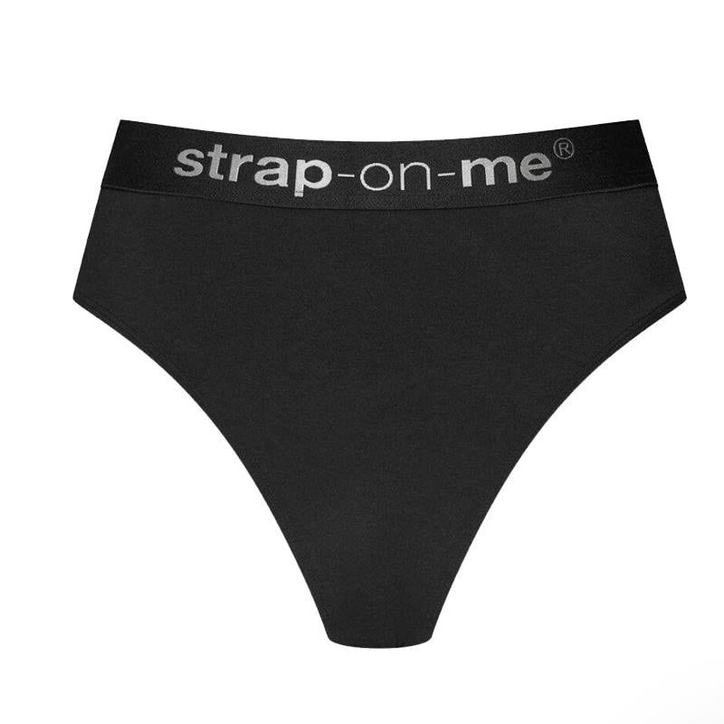 Трусики с фиксацией делдо Strap-On-Me Idole Lingerie Harness XL Черный (57501)