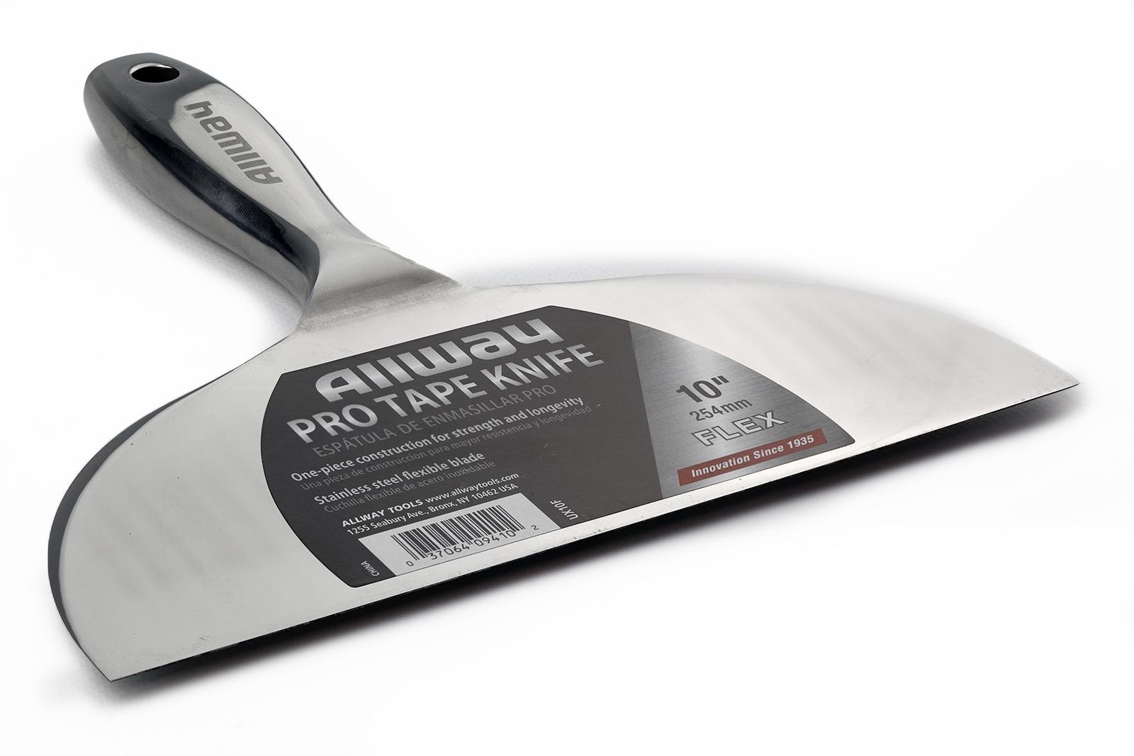 Шпатель Allway Unibody нержавіючий малярський 10" 254 мм (UX10F)