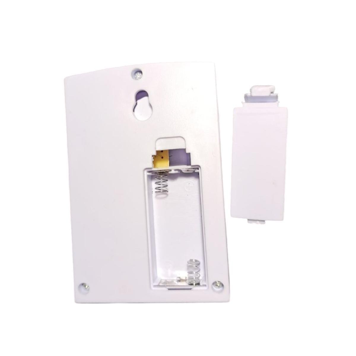 Звонок дверной беспроводной V-ZORR DC-861 WL-640 32 мелодии на батарейках White/Blue (200290) - фото 8