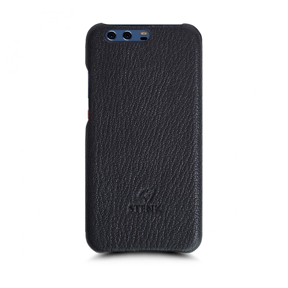 Кожаная накладка Stenk Cover для Huawei P10 Plus Черный (69282)